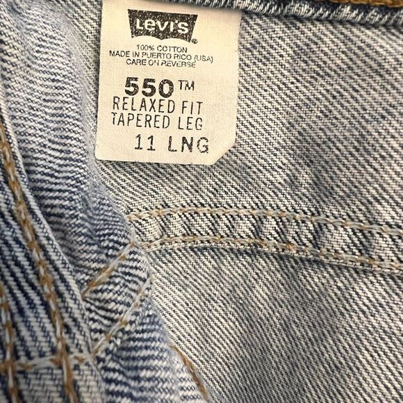 Levi’s women’s vintage 550 Relaxed Fit/Tapered Leg size 11 Long. - Picture 7 of 9